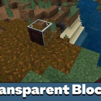 Transparent Blocks Mod for Minecraft PE