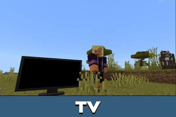 TV from Device Mod for Minecraft PE