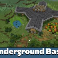 Underground Base Map for Minecraft PE