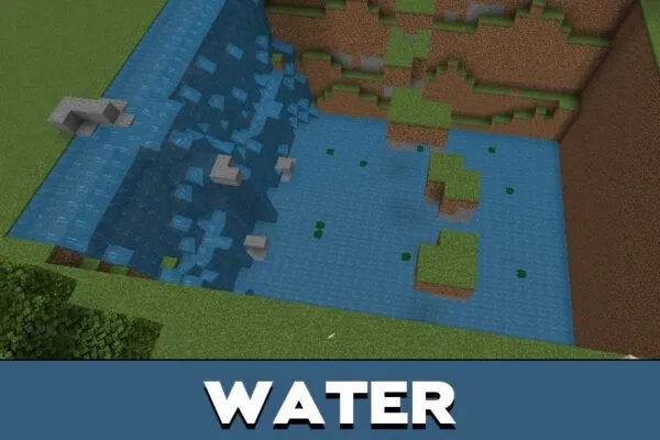 Water from 3D Parkour map for Minecraft PE