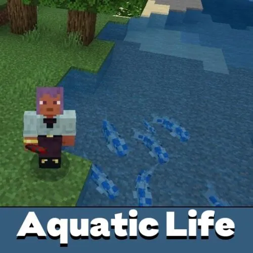 Aquatic Life Mod for Minecraft PE