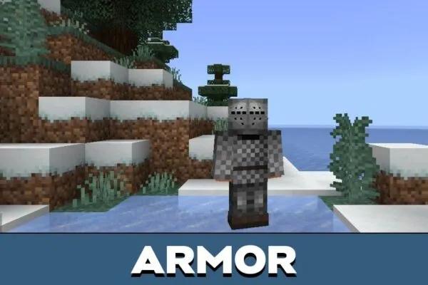 Armor from Epic Knights Mod for Minecraft PE