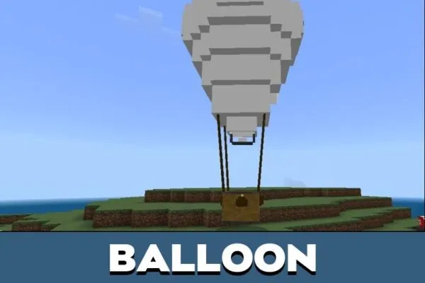 Balloon from Mrcrayfish Car Mod for Minecraft PE