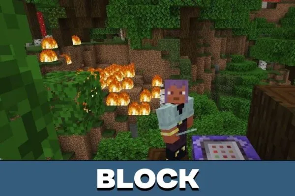 Block from Fireball Mod for Minecraft PE