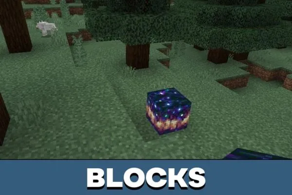 Blocks from Crystal Texture Pack for Minecraft PE