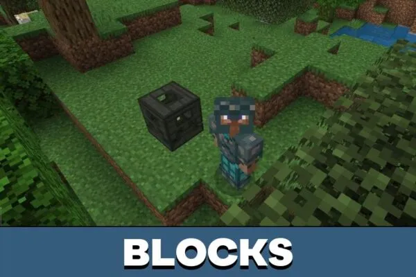 Blocks from Forest Mod for Minecraft PE