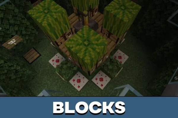 Blocks from Zombie Map for Minecraft PE