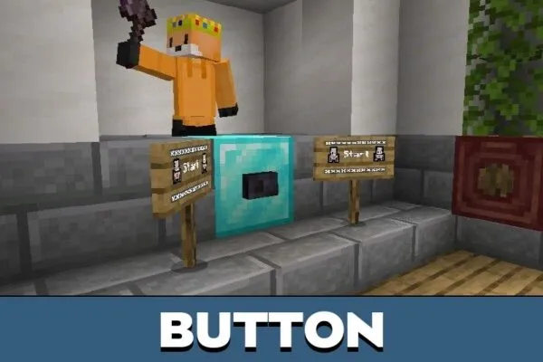 Button from Mini Parkour Map for Minecraft PE