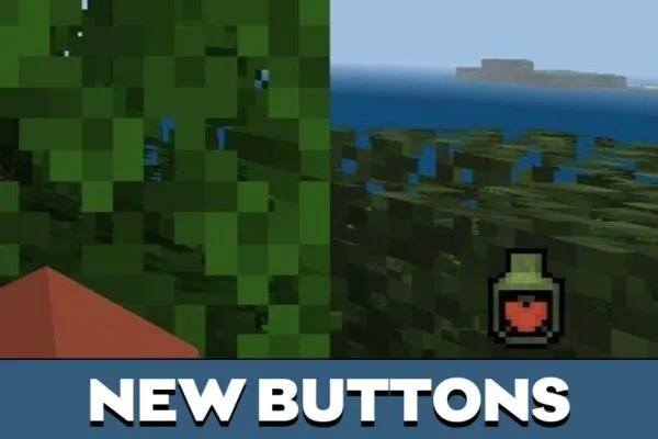 Buttons from Attack on Titan Texture Pack for Minecraft PE