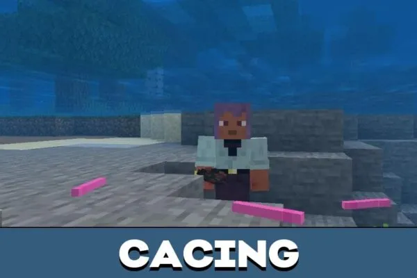 Cacing from Aquatic Life Mod for Minecraft PE