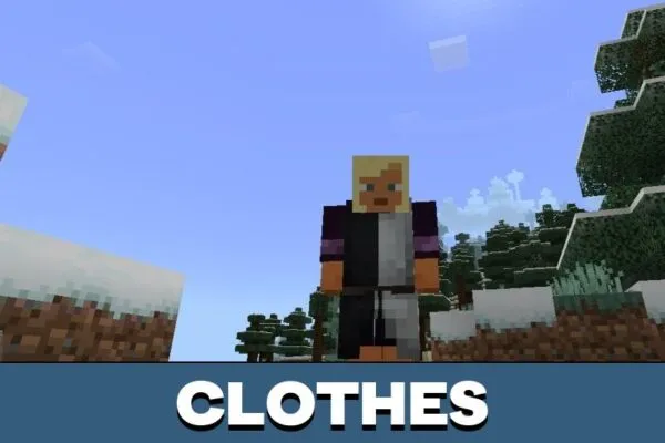 Clothes from Epic Knights Mod for Minecraft PE