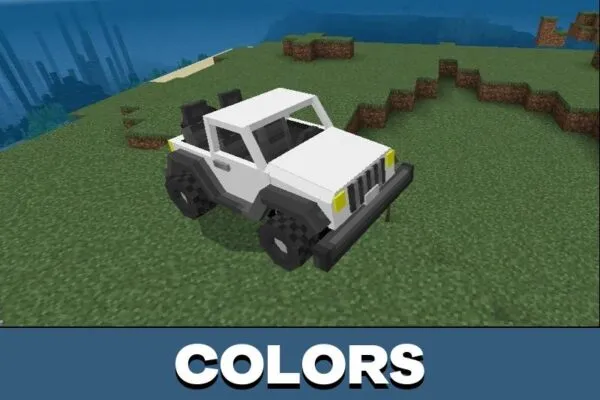 Colors from Jeep Mod for Minecraft PE