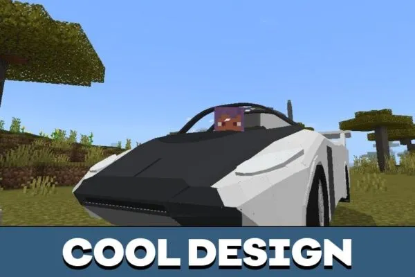 Design from Flying Car Mod for Minecraft PE