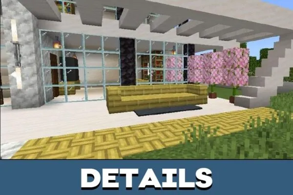 Details from Cristiano Ronaldos House Map for Minecraft PE