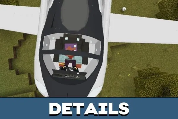 Details from Flying Car Mod for Minecraft PE