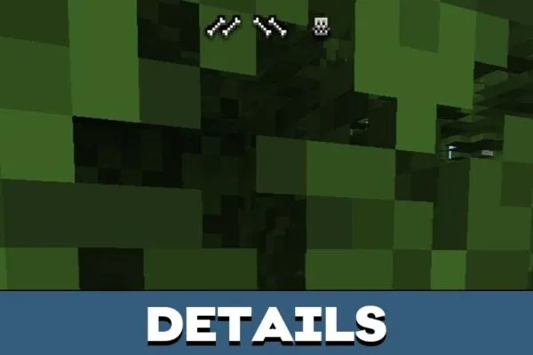 Details from Skull and Bones Texture Pack for Minecraft PE