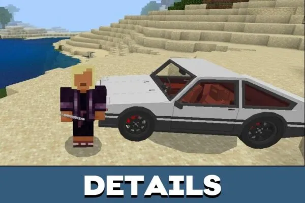 Details from Toyota Mod for Minecraft PE