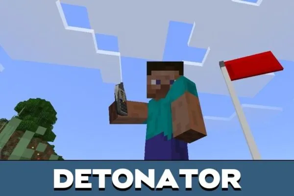 Detonator from Morningstar War Mod for Minecraft PE