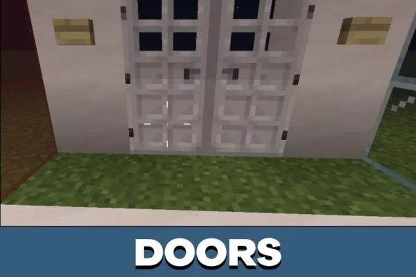 Doors from Call of Duty Map for Minecraft PE