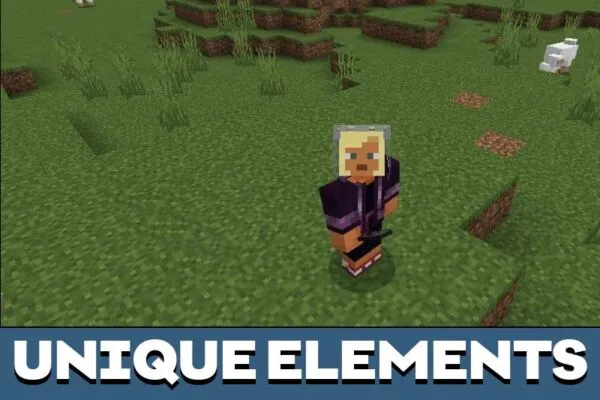 Elements from Helmet Texture Pack for Minecraft PE