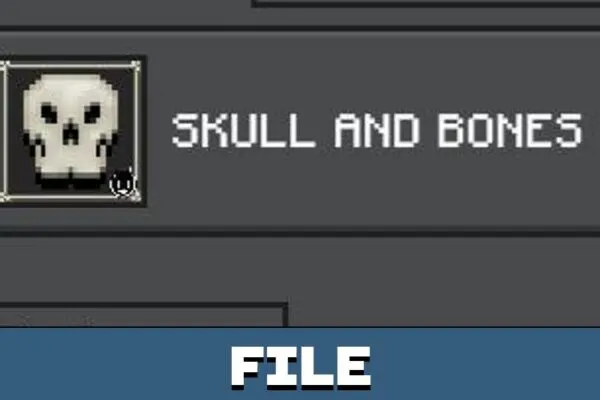 File from Skull and Bones Texture Pack for Minecraft PE