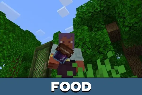 Food from Forest Mod for Minecraft PE
