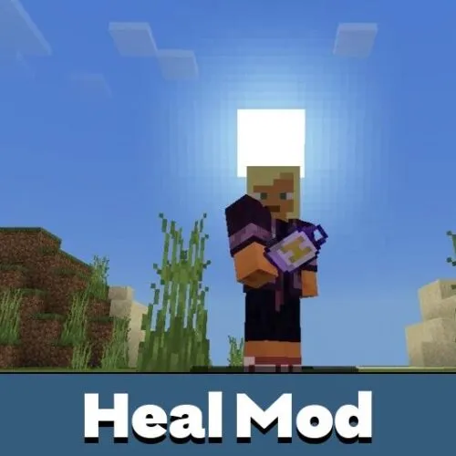 Heal Mod for Minecraft PE