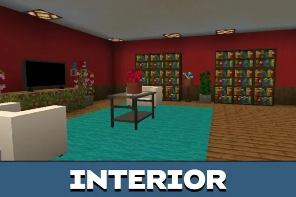 Interior from System Error Map for Minecraft PE