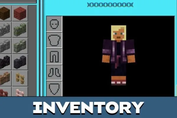 Inventory from Crystal Texture Pack for Minecraft PE