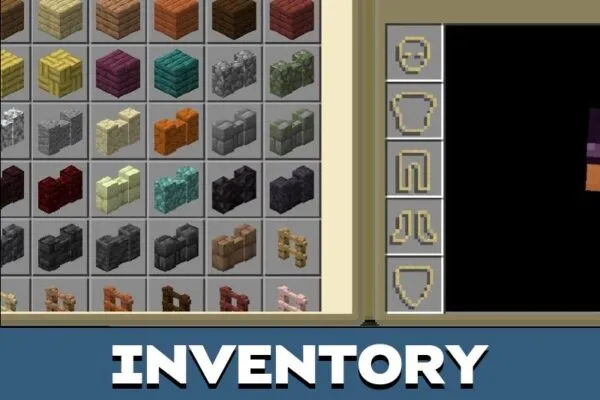 Inventory from Skull and Bones Texture Pack for Minecraft PE