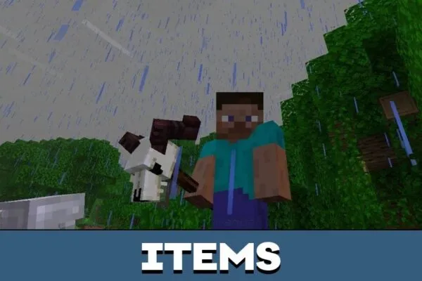 Items from Necromancer Boss Mod for Minecraft PE