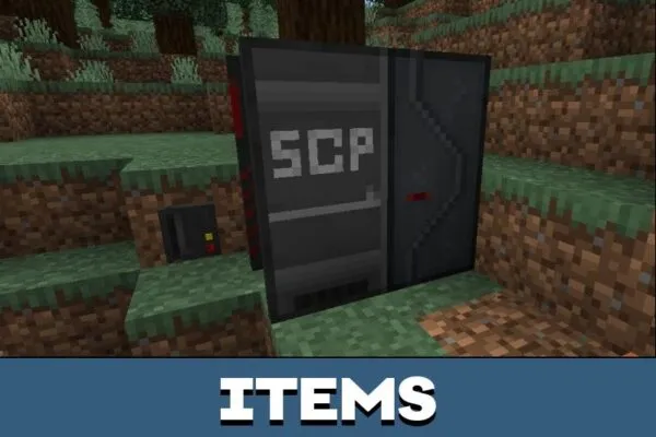 Items from SCP Doors Mod for Minecraft PE