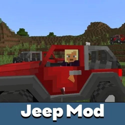 Jeep Mod for Minecraft PE