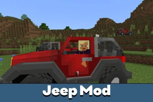 Jeep Mod for Minecraft PE