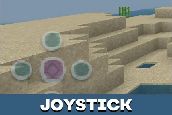 Joystick from Crystal Texture Pack for Minecraft PE