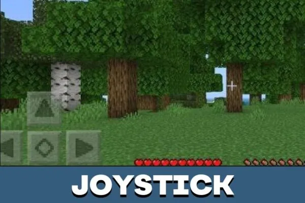 Joystick from Transparent Buttons texture Pack for Minecraft PE