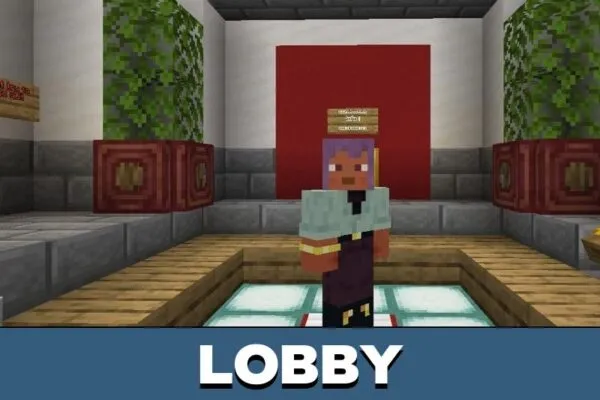 Lobby from Mini Parkour Map for Minecraft PE