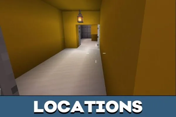 Locations from Call of Duty Map for Minecraft PE