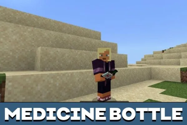 Bottle from Heal Mod for Minecraft PE