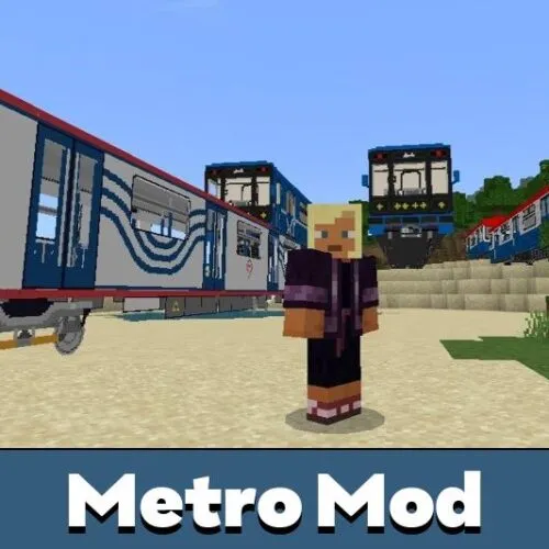 Metro Mod for Minecraft PE