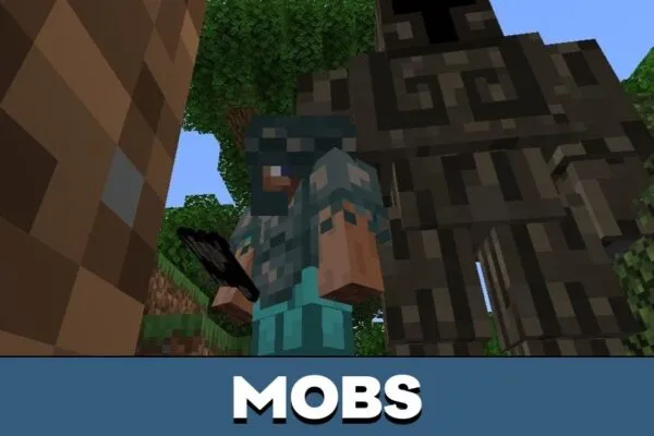 Mobs from Forest Mod for Minecraft PE