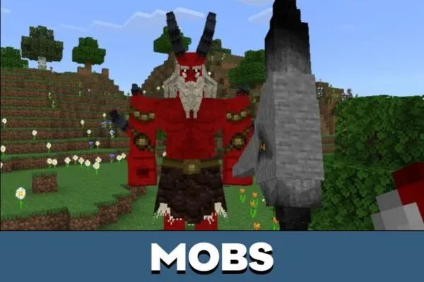 Mobs from Samurai Mod for Minecraft PE