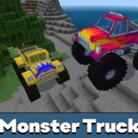 Monster Truck Mod for Minecraft PE