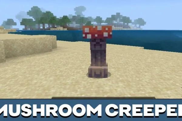 Mushroom Creeper Mod for Minecraft PE