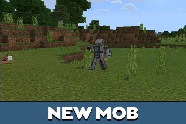 New Mob from Terminator Mod for Minecraft PE