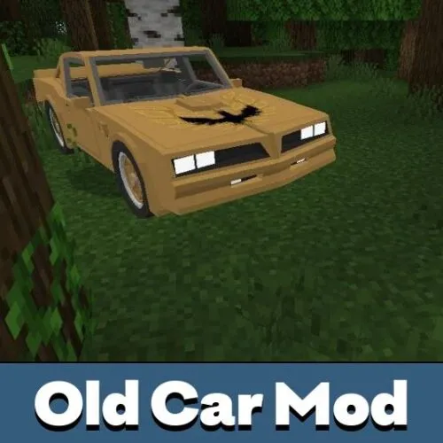 Old Cars Mod for Minecraft PE