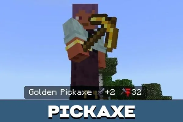 Pickaxe from Item Info Texture Pack for Minecraft PE