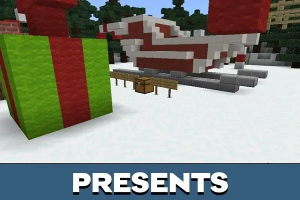 Presents from Christmas Map for Minecraft PE