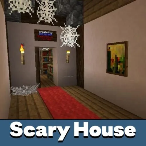 Scary House Map for Minecraft PE