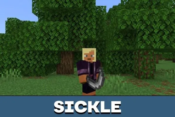 Sickle from Epic Knight Mod for Minecraft PE